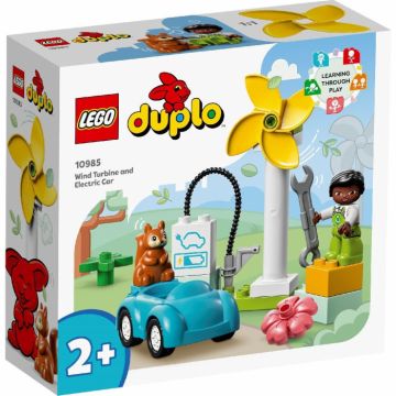 LEGO Duplo Tubina Eoliana si Masina Electrica 10985