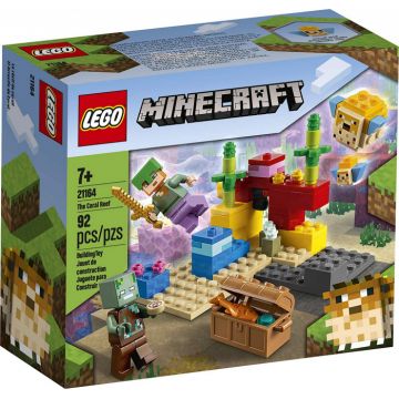 Lego minecraft reciful de corali 21164