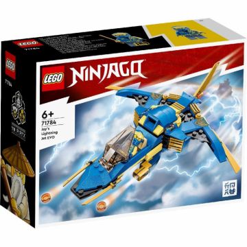 LEGO Ninjago Avionul cu Reactie Fulger Evo al lui Jay 71784