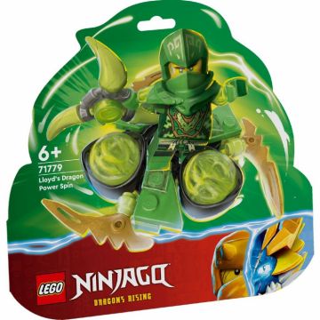 Lego ninjago rotirea spinjitzu al lui lloyd cu puterea dragonului 71779