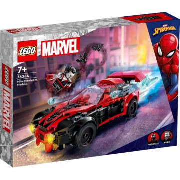 Lego super heroes miles morales vs morbius 76244