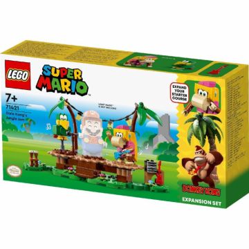LEGO Super Mario Set de Extindere Concertul lui Dixie Kong in Jungla 71421