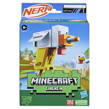 Nerf Blaster - Minecraft Microshots Chicken