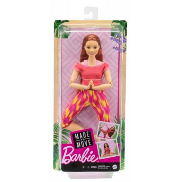 Papusa Barbie Made to Move Roscata