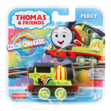 Thomas Color Changers Locomotiva Metalica Percy