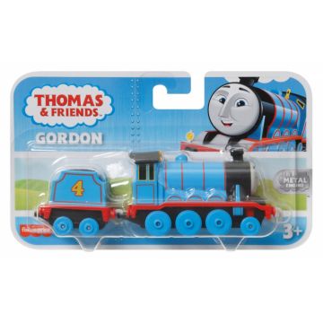Thomas Locomotiva cu Vagon Push Along Gordon Thomas Locomotiva cu Vagon Push Along Gordon