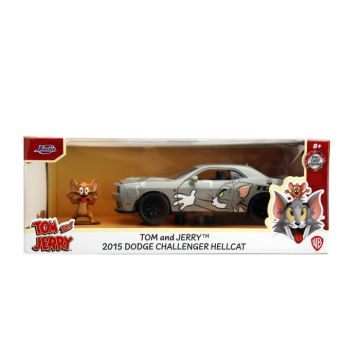Jada Masina Metalica Dodge Challenger Hellcat Figurina Jerry 1:24