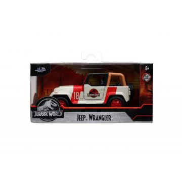 Jurassic Park Dino Masinuta Metalica Jeep Wrangler 1:32