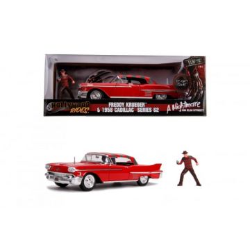 Macheta Metalica Freddy Krueger 1958 Cadillac Model 62 1:24