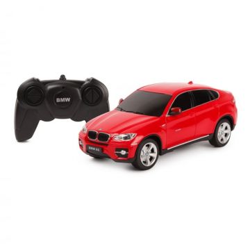 Masina cu Telecomanda BMW X6 Rosu, Scara 1:24
