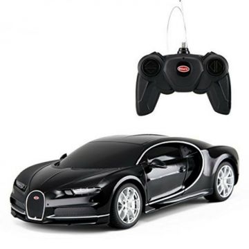 Masina cu Telecomanda Bugatti Chiron Negru, Scara 1:24