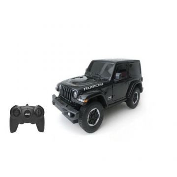 Masina cu Telecomanda Jeep Wrangler JL Negru, Scara 1:24