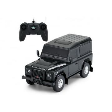 Masina cu Telecomanda Land Rover Defender Negru, Scara 1:24