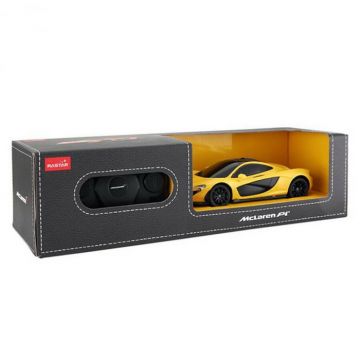 Masina cu Telecomanda McLaren P1 Galben, Scara 1:24