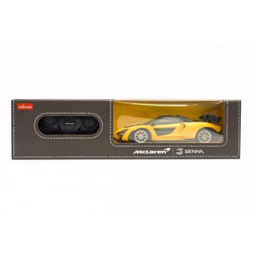 Masina cu Telecomanda McLaren Senna Galben, Scara 1:24