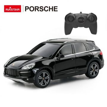 Masina cu Telecomanda Porsche Cayenne Turbo Negru, Scara 1:24