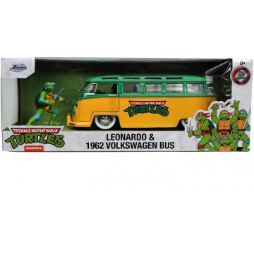 Masina Metalica VW 1962 Testoasele Ninja Leonardo 1:24