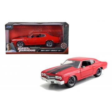 Masinuta Metalica Fast and Furious 1970 Chevy Chevelle 1:24