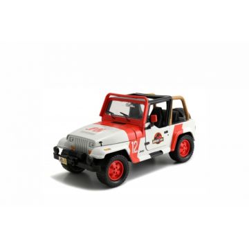 Masinuta Metalica Jurassic World 1992 Jeep Wrangler 1:24