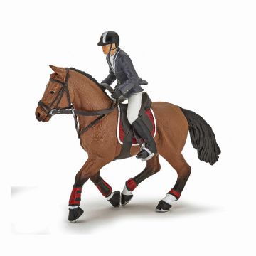 Papo - Figurina Cal Competitie cu Jocheu