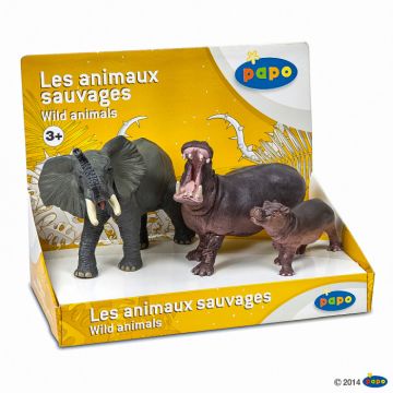 PAPO - Set Animale Salbatice Elefant