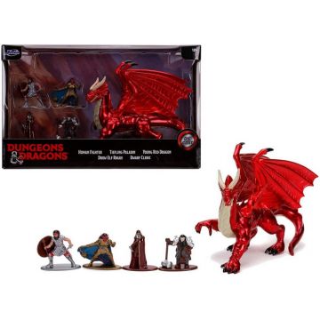 Set 5 Nano Figurine Metal Dungeons Dragons 4cm