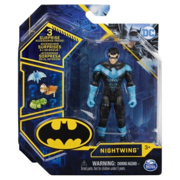 Figurina Nightwing 10cm cu Accesorii Surpriza
