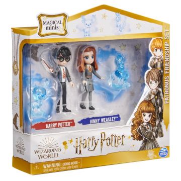Set 2 Figurine Harry Potter si Ginny Weasley