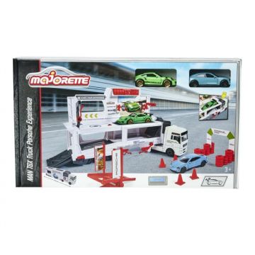 Majorette Set Camion MAN TGX Truck si 2 Masinute Porsche