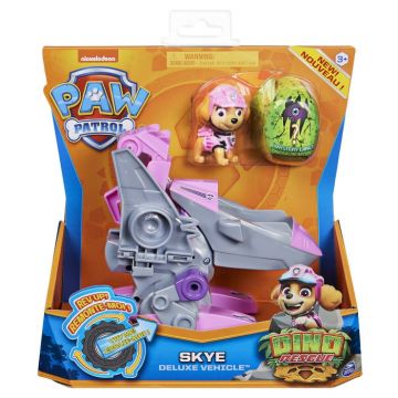 Patrula Catelusilor Set Vehicul cu Skye si Dino Surpriza
