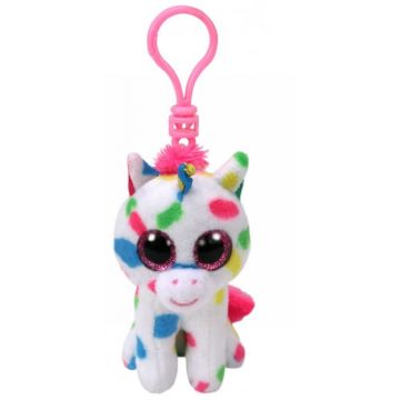 Plus Breloc Ty 8.5cm Boos Harmonie Unicornul cu Buline