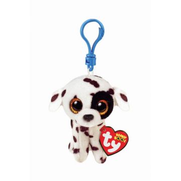 Plus Breloc Ty 8.5cm Boos Luther Caine Dalmatian