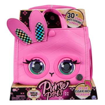 Purse Pets Geantuta Tote Interactiva Holly Hops