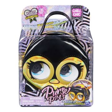 Purse Pets Gentita Micro Pinguin Negru