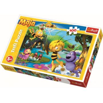Puzzle Trefl 100 Albinuta Maya si Prietenii