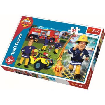 Puzzle Trefl 24 Maxi Bravul Pompier Sam