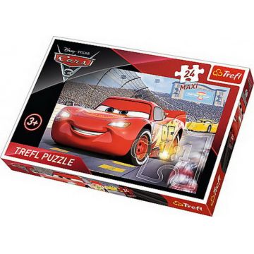 Puzzle Trefl 24 Maxi Campionul McQueen Cars 3