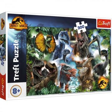 Puzzle Trefl 300 Jurassic World Dinozaurii Favoriti