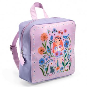 Rucsac cu 1 compartiment,model Lila, 23x23x7.5 cm