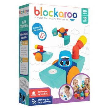 Set Cuburi din Spuma cu Magnet Blockaroo