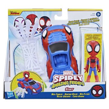 Spidey Set Masinuta, Figurina si Accesoriu Spidey
