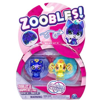 Zoobles Set Transformare Llama si Elefant