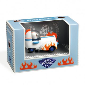 Colectia Crazy Motors- Masina Astro Rocket,3.9x6.6x4.2 cm
