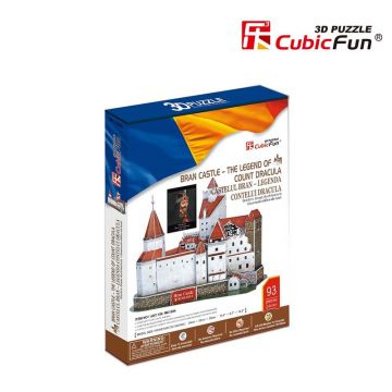 CUBICFUN - PUZZLE 3D CASTELUL BRAN 93 PIESE
