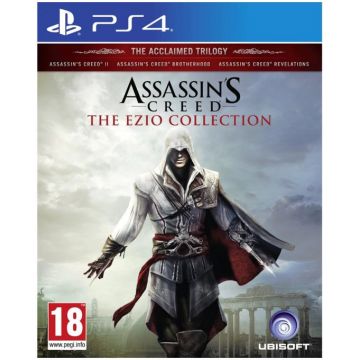 Joc Ubisoft Assasins Creed the Ezio Collection pentru PlayStation 4 Joc Ubisoft Assasins Creed the Ezio Collection pentru PlayStation 4