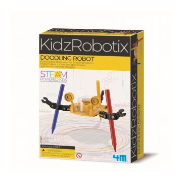 Kit constructie robot - Doodling Robot, Kidz Robotix