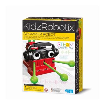 Kit constructie robot - Drummer, Kidz Robotix