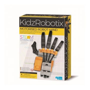 Kit constructie robot - Motorised Robot Hand, Kidz Robotix