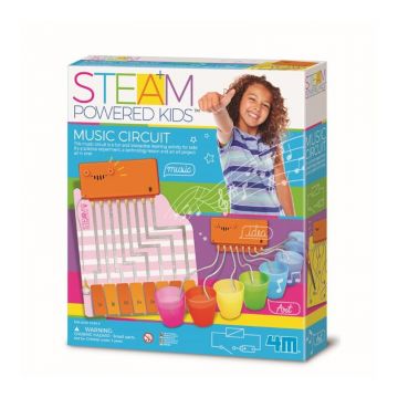 Kit stiintific Circuit Muzical, STEAM Kids