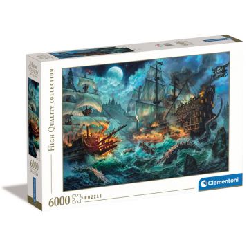 Puzzle 6000 piese Clementoni Pirates Battle 36530